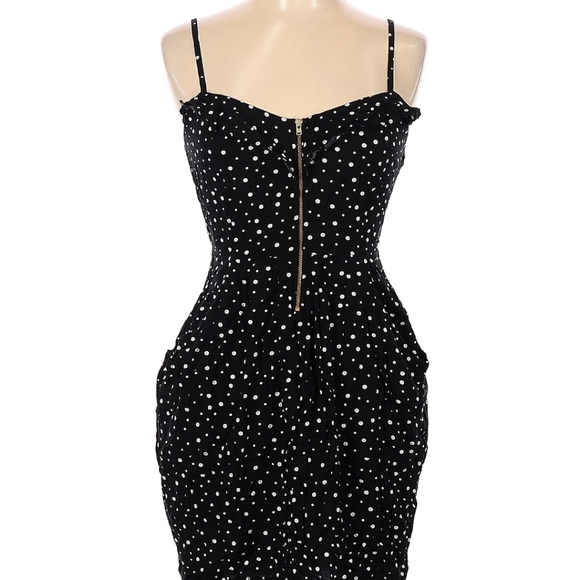 Woolworths Dresses Woolworths Polkadot Dress Lightweight Black And